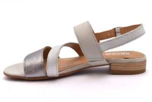 IGI&CO 1179133 NUVOLA argento scarpe sandali bassi donna eleganti