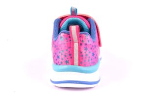 SKECHERS 81390N NPMT FUXIA ROSA cosmic cutie fucsia scarpe sneakers bambina estive strappo stelle