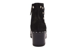 IGIeCO 2189700 NERO Tronchetto Stivalino Invernale Borchie Cerniera Tacco Medio Donna tronchetti stivali Collezione autunno inverno 2018 19 borchie