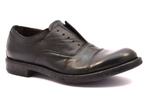 CAF&egrave; NOIR JRD124 010 RD124 NERO Inglesine Francesine Lacci Scarpe Eleganti Casual Ufficio cerimonia Invernali Uomo Collezione autunno inverno 2018 19