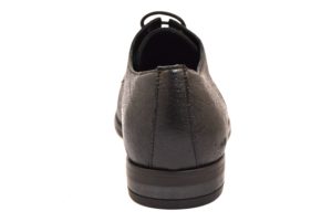 IGIeCO 2183200 NERO scarpe francesine inglesine eleganti lacci stringhata moda donna invernale collezione autunno inverno pelle 2018 19