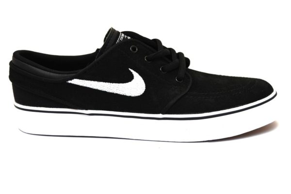 nike 525104 021 stefan janoski nero sneaker ragazzo unisex tempo libero lacci