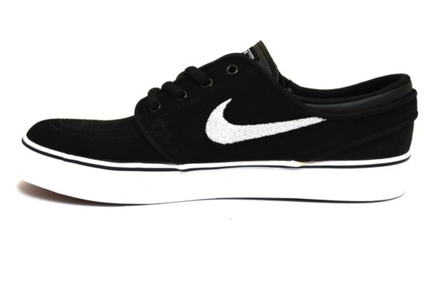 nike 525104 021 stefan janoski nero sneaker ragazzo unisex tempo libero lacci