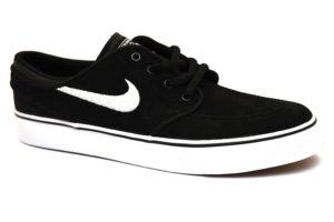 nike 525104 021 stefan janoski nero sneaker ragazzo unisex tempo libero lacci