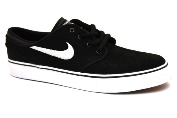 nike 525104 021 stefan janoski nero sneaker ragazzo unisex tempo libero lacci