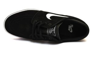 nike 525104 021 stefan janoski nero sneaker ragazzo unisex tempo libero lacci