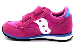 saucony sl159643 baby jazz magenta sneaker bambina strappi tempo libero sport