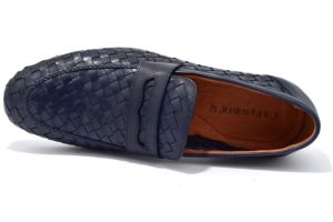 cafènoir irl123 292 navy mocassino uomo pelle elegante sera scarpe stive eleganti