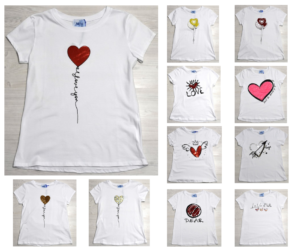 T-shirt bianche