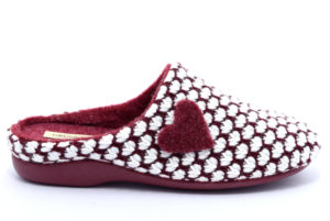 grunland alin ci2043 58 bordo ciabatte pantofole panno zeppa invernali da donna collezione autunno inverno