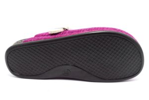 grunland reps ci2099 a6 fuxia scarpe lana cotta da infilare tacco basso ciabatte pantofole invernali da donna collezione autunno inverno