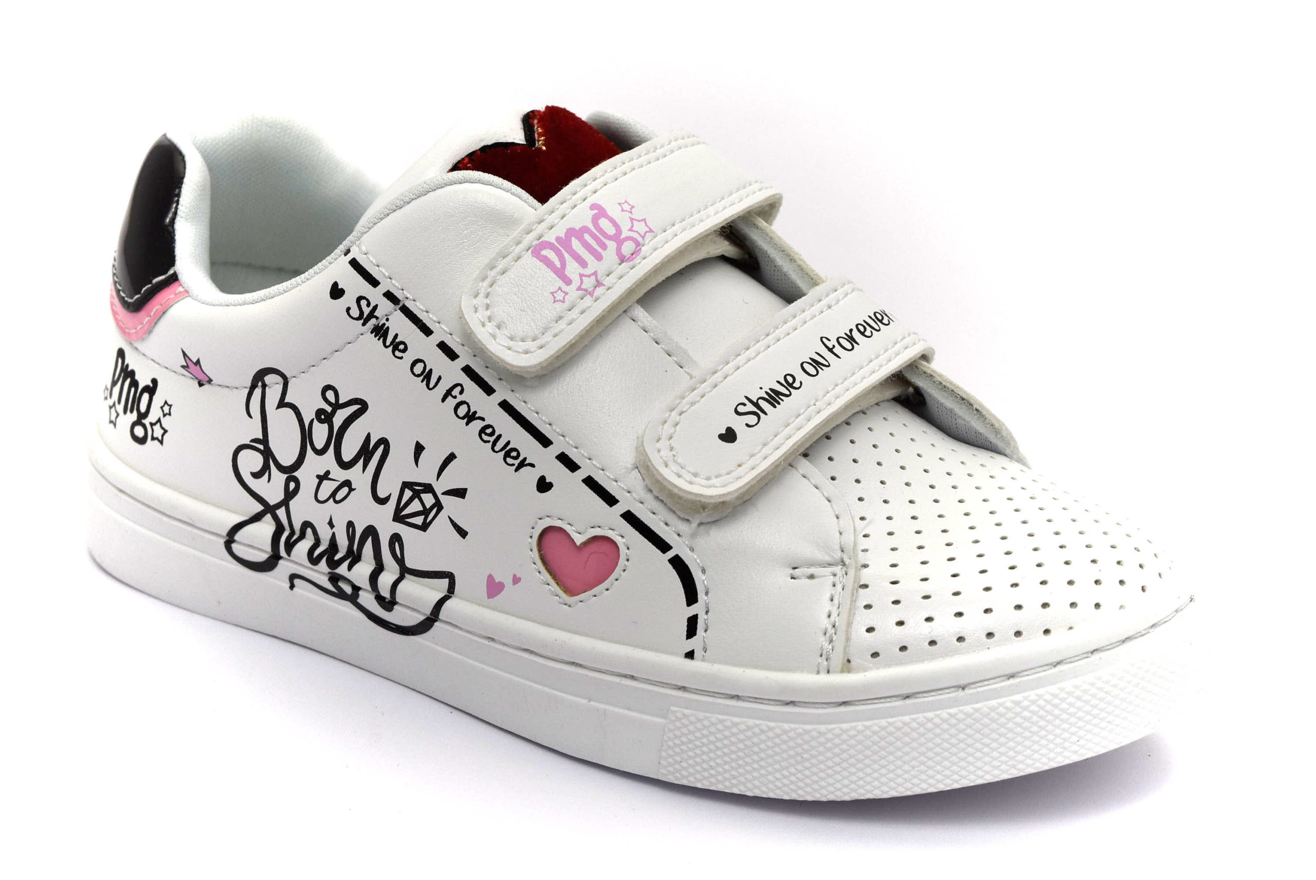 PRIMIGI 5457000 BIANCO Sneakers Strappi Bambina | shoesmyfriends.it