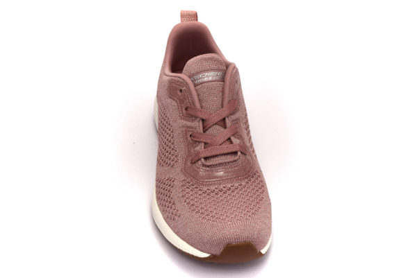 skechers 117006 pnk glitz maker rosa scarpe mesh tessuto slipon memory foam air cooled sneakers estive da donna collezione primavera estate