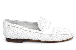 cafenoir gea427 271 ea427 bianco scarpe vera pelle da infilare mocassini estive da donna collezione primavera estate