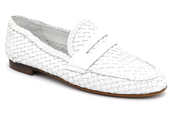 cafenoir gea427 271 ea427 bianco scarpe vera pelle da infilare mocassini estive da donna collezione primavera estate