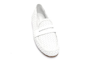 cafenoir gea427 271 ea427 bianco scarpe vera pelle da infilare mocassini estive da donna collezione primavera estate