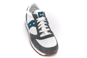 saucony s70368 116 jazz original bianco grigio petrolio scarpe mesh tessuto lacci sneakers estive da uomo collezione primavera estate