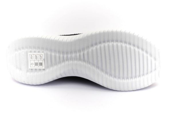 skechers 149009 bkw fast talker nero scarpe mesh tessuto lacci memory foam air cooled sneakers estive da donna collezione primavera estate