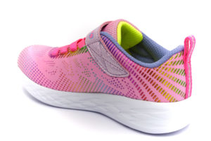 skechers 302031l lpmt shimmerr speeder rosa scarpe mesh tessuto strappi sneakers estive da bambina collezione primavera estate