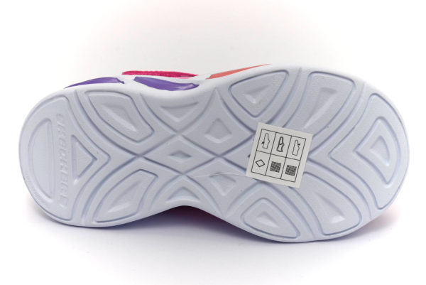 skechers 302042n pkmt sporty glow rosa scarpe mesh tessuto strappi sneakers estive da bambina collezione primavera estate