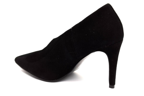 cafenoir hna554 010 na554 nero scarpe camoscio da infilare tacco a stiletto décolleté invernali da donna collezione autunno inverno