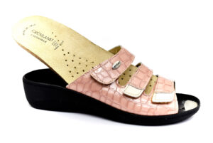 grunland esta ce0725 68 cipria ciabatte pantofole vera pelle strappi ciabatte pantofole estive da donna collezione primavera estate
