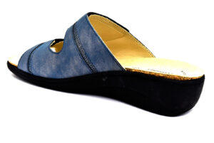grunland esta ce0729 68 blu ciabatte pantofole vera pelle strappi ciabatte pantofole estive da donna collezione primavera estate
