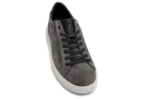 igieco 6133811 antracite grigio scarpe camoscio lacci sneakers invernali da uomo collezione autunno inverno