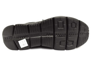 skechers 232019 bbk equalizer nero scarpe vera pelle slipon mocassini invernali da uomo collezione autunno inverno