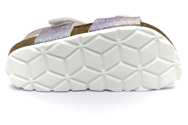 grunland luce sb1571 40 fuxia multi scarpe ecopelle strappi plantare in sughero sandali estive da bambina collezione primavera estate