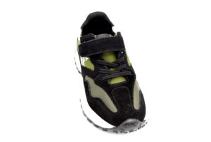 grunland roop sc2460 k2 nero bosco scarpe ecopelle strappi plantare sneakers invernali da bambino collezione autunno inverno