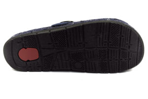 grunland siru ci2443 59 blu ciabatte pantofole feltro lana cotta da infilare plantare invernali da uomo collezione autunno inverno