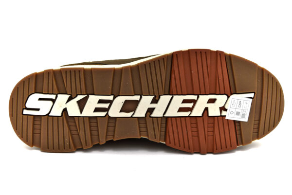 skechers 210263 dsch santez desert scarpe vera pelle lacci sneakers invernali da uomo collezione autunno inverno