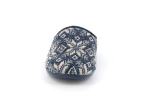 grunland gafo ci2562 b2 blu ciabatte pantofole panno da infilare plantare chiuse in punta invernali da uomo collezione autunno inverno