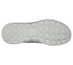 skechers 232698 gybk track broader grigio scarpe sneakers sintetico lacci sottopiede in memory foam scarpe da ginnastica annuali da uomo