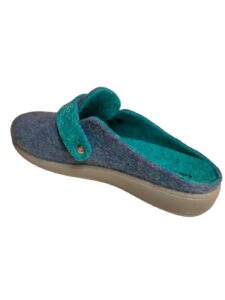 grunland rama ci2956 m1 erica ceruleo ciabatte pantofole panno da infilare sottopiede imbottito invernali da donna collezione autunno inverno 4