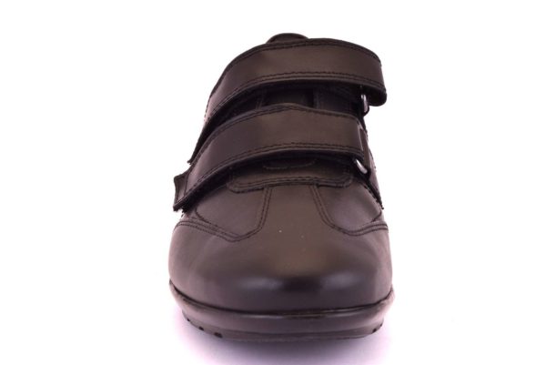 geox u74A5d 00043 c9999 symbol nero scarpe vera pelle strappi sneakers invernali da uomo collezione autunno inverno